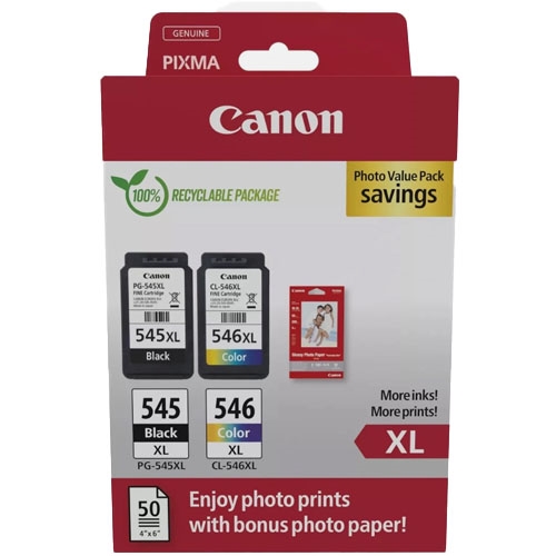 Canon Blækpatron 545XL+545XL Multipak